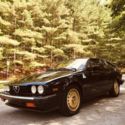 1984 Alfa Romeo GTV6 black on black Runs and Drives good Rare Classic GTV-6