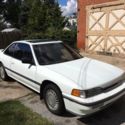 1987 Acura LEGEND L Honda V6 Coupe AT White 2 Door Leather 105K Original Miles!!