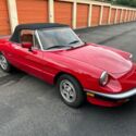 1990 Alfa Romeo Spider Veloce 37K Miles 2.0L Engine 5-Speed Transmission