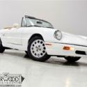 1991 Alfa Romeo Spider Veloce 85607 Miles Alpine White Roadster 4 Cylinder Engin