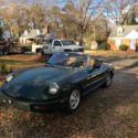 1992 Alfa Romeo Spider Convertible Green RWD Manual