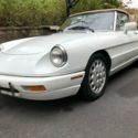 One owner 29 years Alfa Spider Veloce Arctic White/ Palomino interior - 83K mile