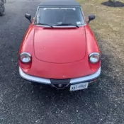 Red 1986 Alfa Romeo Spider  2.0L 5-Speed Manual Available Now!