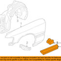 Redondo Red,#4 in the Diagram, Genuine OE