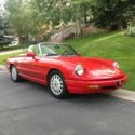Veloce Spider, in original paint Alfa Red. Gorgeous Italian sports car.